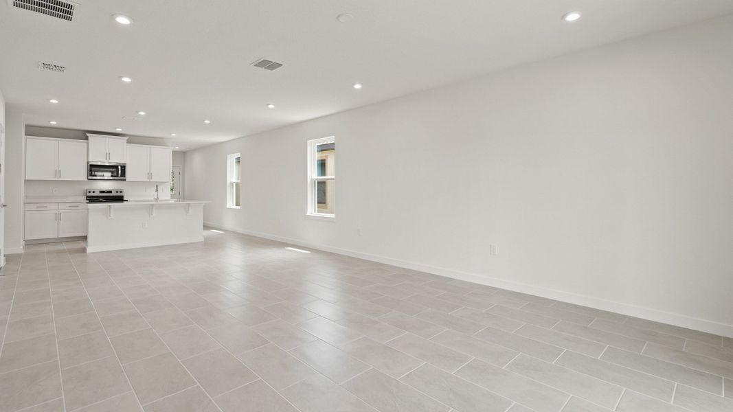 Representative furnished interior of a home built from the Flagler by DRB Homes in Grasslands West, Lakeland (Image 24).