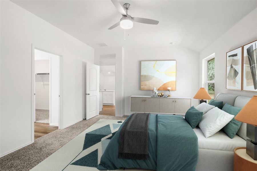 Furnished interior view inside a new home in Medina, Dayton (Image 5).