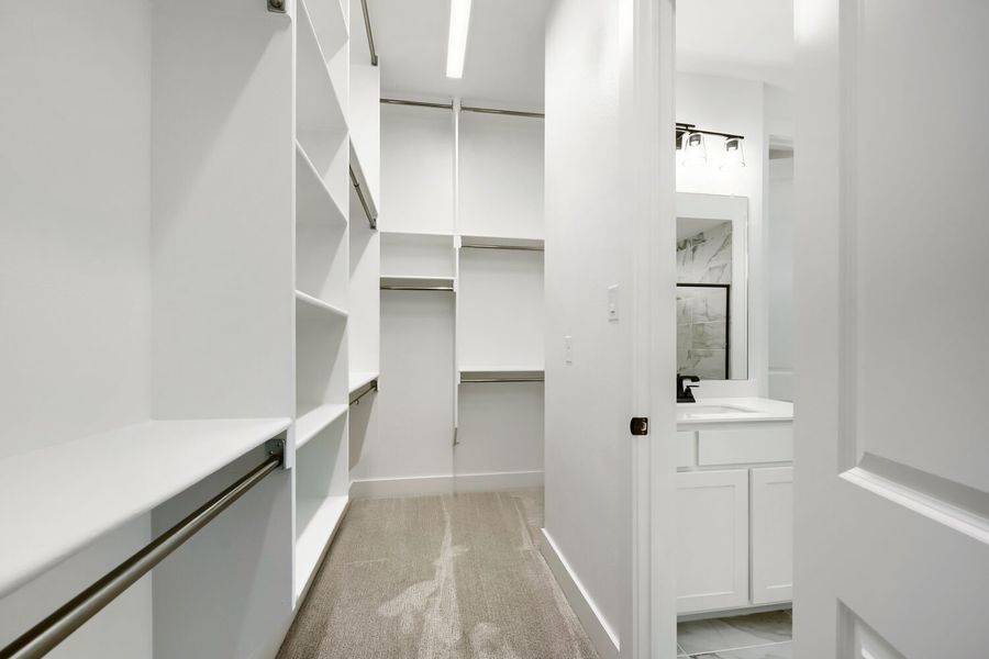 6005 Davis Knoll - Primary Closet 6005 Davis Knoll - Primary Closet