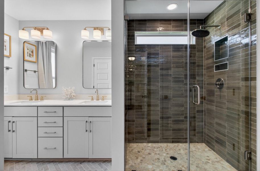 Furnished interior view inside a new home in Twin Lakes, Johns Island (Image 34).