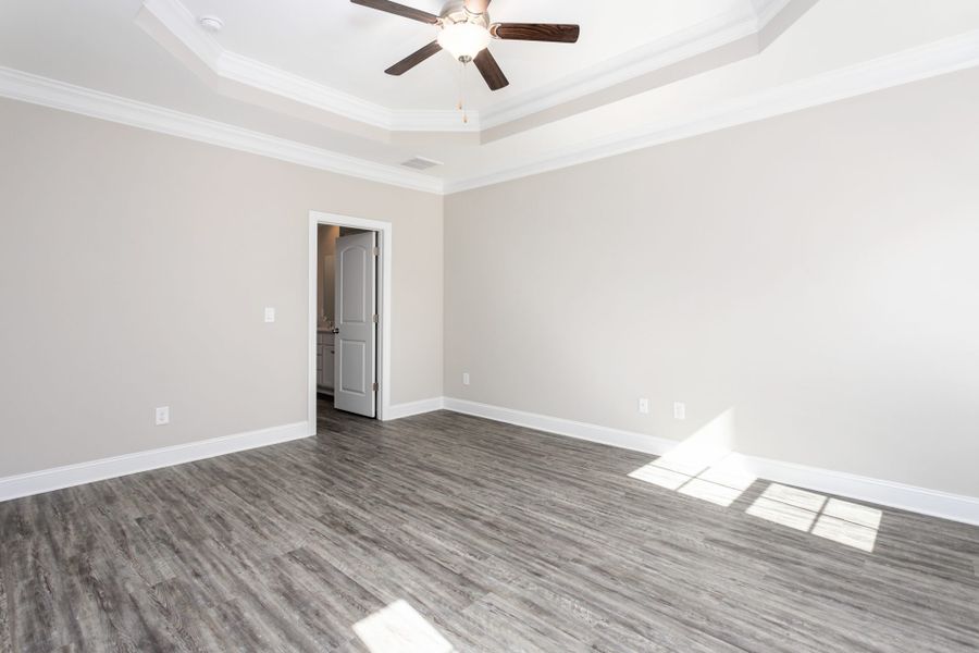 Representative unfurnished interior of a home built from the Greenwich by Keystone Homes NC in Friedberg Village, Winston-Salem (Image 15).