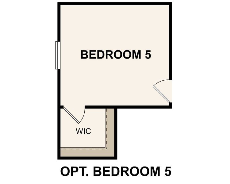 2D floor plan layout of this home in Summerwood Estates, Red Oak, TX (Image 5).