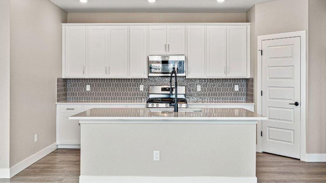 Furnished interior view inside a new home in The Aurora Highlands, Aurora (Image 13). Furnished interior view inside a new home in The Aurora Highlands, Aurora (Image 13).