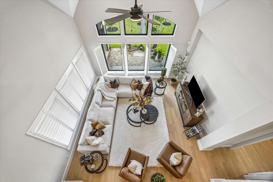 Furnished interior view inside a new home in Prairieland Village - Summit Collection, Cypress (Image 31).