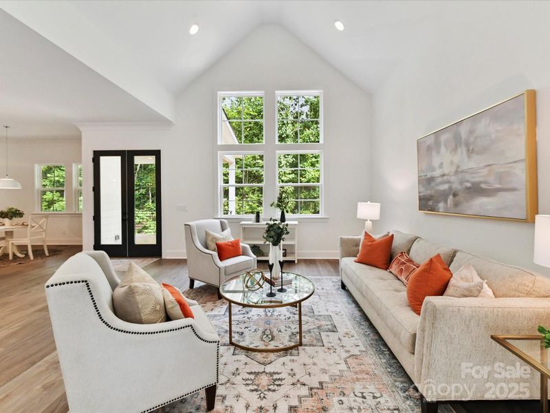 Furnished interior view inside a new home in , Terrell (Image 31).