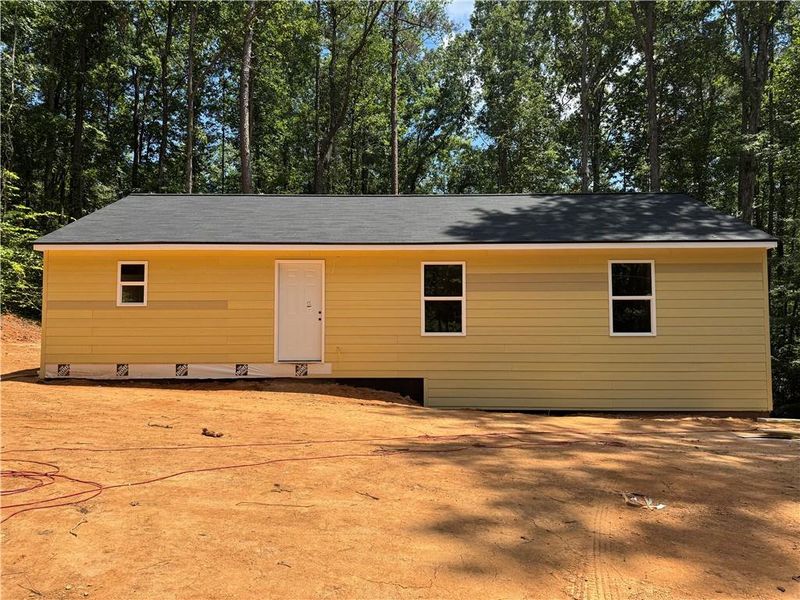 Front exterior of a new home in , Martin, GA, highlighting curb appeal (Image 16). Front exterior of a new home in , Martin, GA, highlighting curb appeal (Image 16).