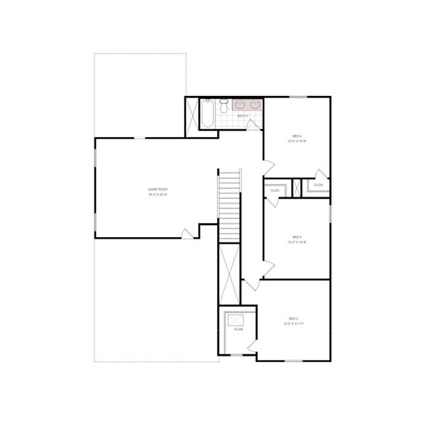 W/S #76557 / BG #3: 2nd Floor