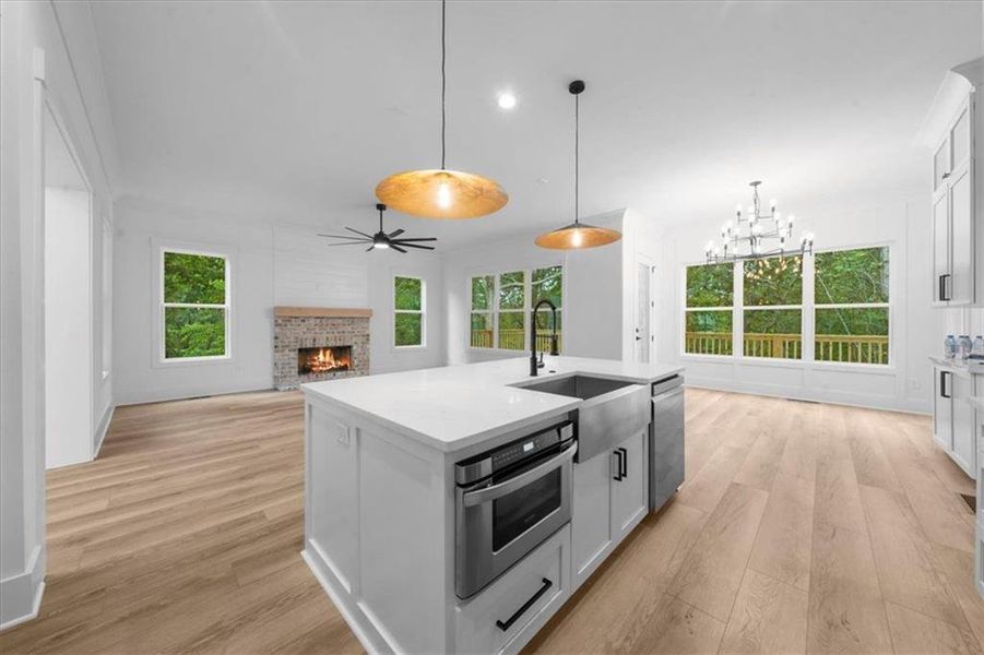 Furnished interior view inside a new home in , Woodstock (Image 39). Furnished interior view inside a new home in , Woodstock (Image 39).