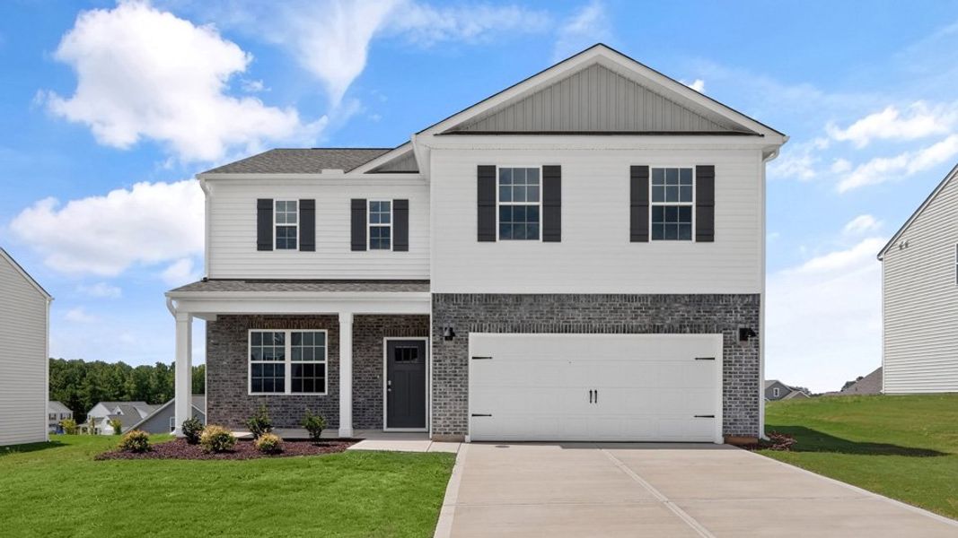Representative exterior photo of a completed home built from the Galen by D.R. Horton in Collinswood, Aberdeen, NC (Image 25).