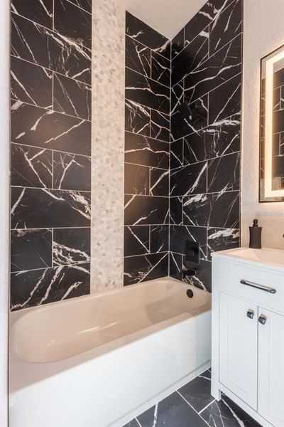 Furnished interior view inside a new home in , New Port Richey (Image 11).