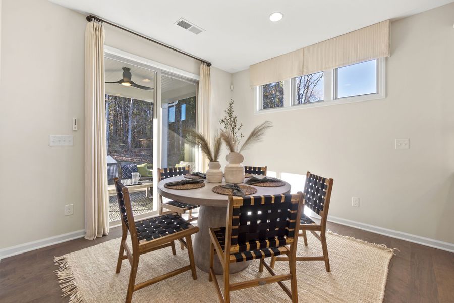 Representative furnished interior of a home built from the Waverly by Taylor Morrison in Walden, Huntersville (Image 10).