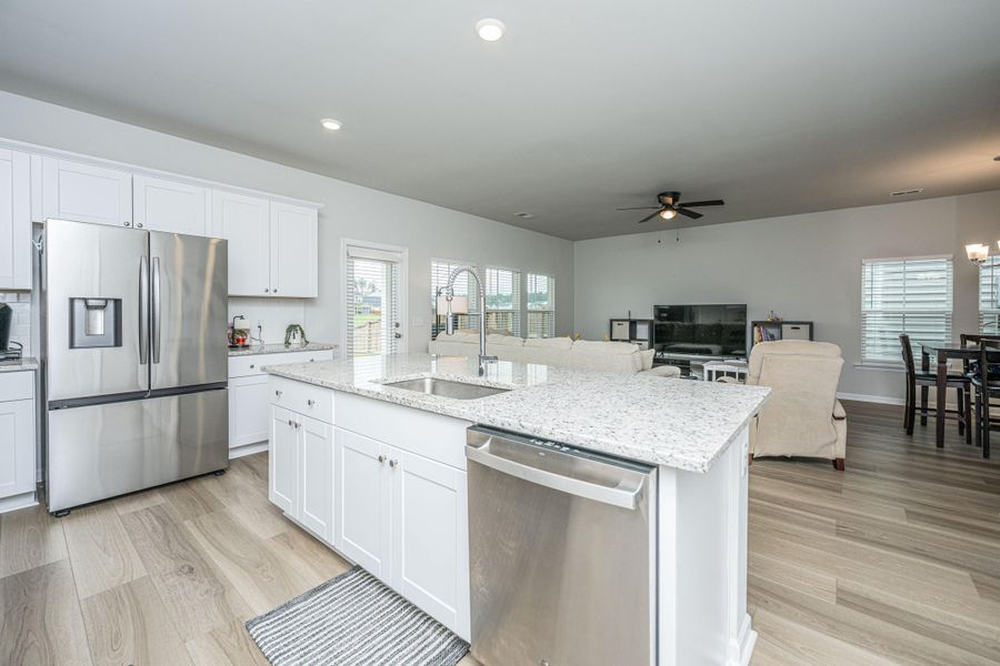 Furnished interior view inside a new home in Cypress Preserve, Moncks Corner (Image 19).