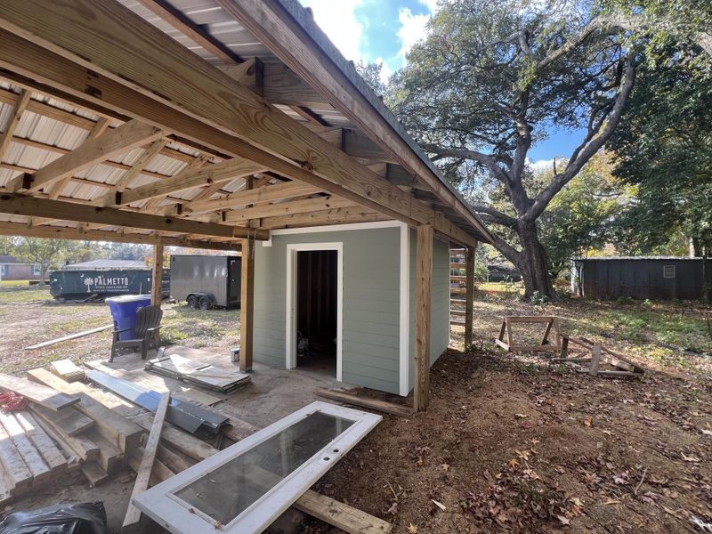 In-progress construction of a new home in , Charleston, SC (Image 14).