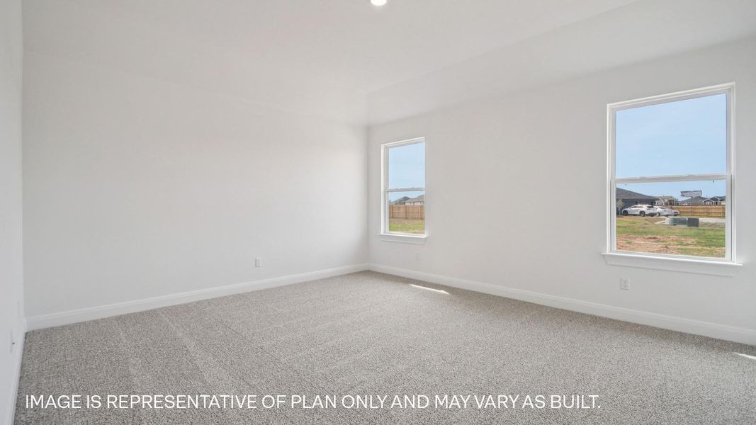 Representative unfurnished interior of a home built from the The Westley by D.R. Horton in Railhead, Cedar Creek (Image 29).