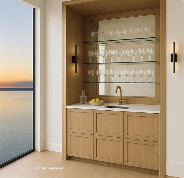 Furnished interior view inside a new home in , Fort Worth (Image 11).