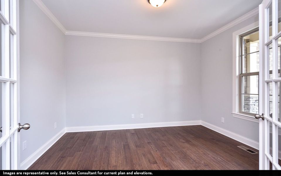 Representative unfurnished interior of a home built from the Hargrove by CastleRock Communities in Belvoir, Fairview (Image 15).