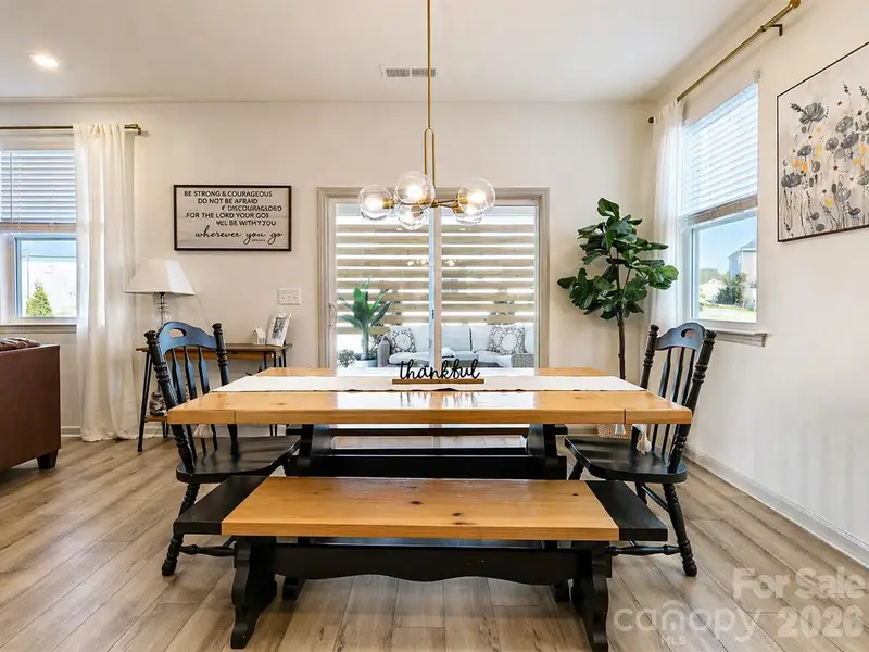 Furnished interior view inside a new home in Wilson Creek Executive Series, Indian Land (Image 37).