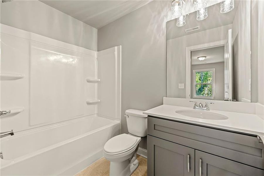 Furnished interior view inside a new home in Underwood Crossing, Covington (Image 8).