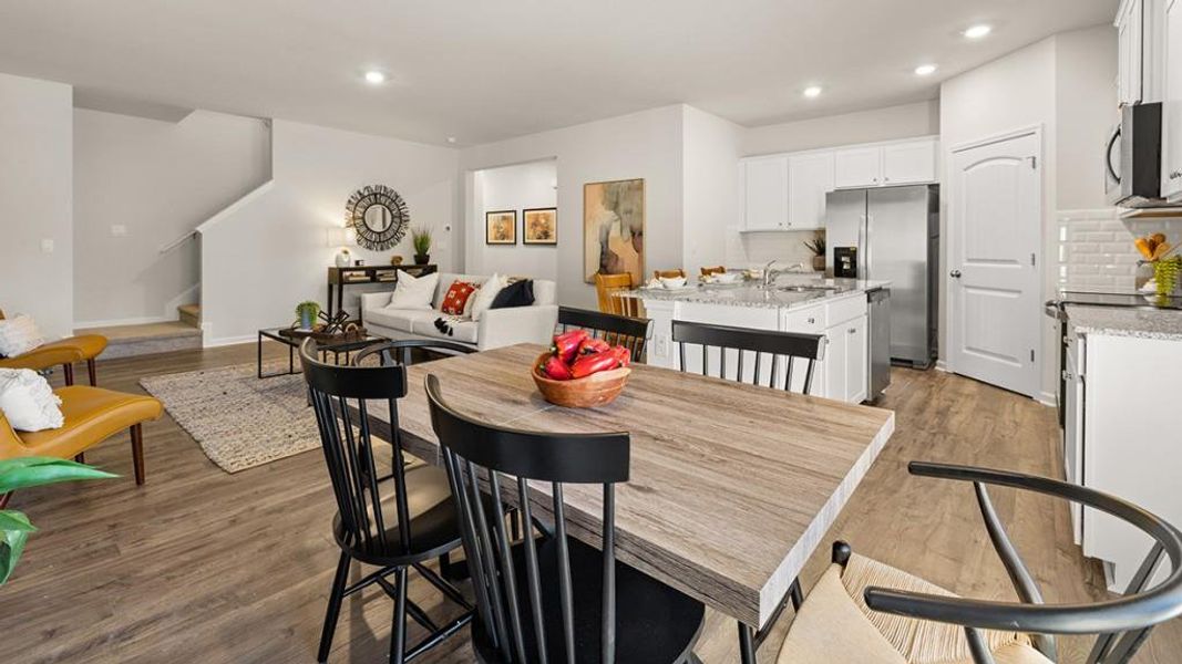 Furnished interior view inside a new home in Hughes Court, Dawsonville (Image 33).
