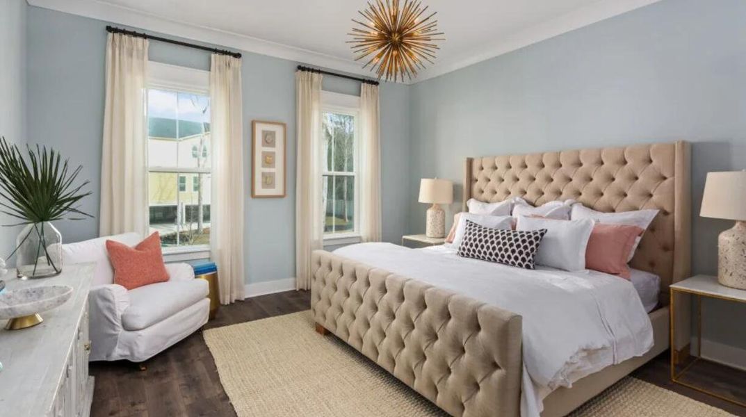 Furnished interior view inside a new home in , Summerville (Image 6).