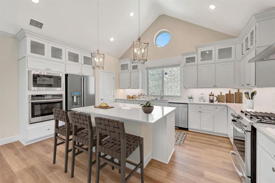 Furnished interior view inside a new home in Heritage Ranch, Sherman (Image 11). Furnished interior view inside a new home in Heritage Ranch, Sherman (Image 11).