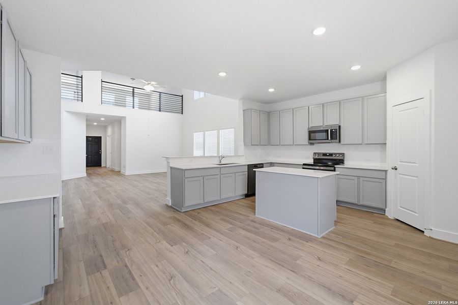 Furnished interior view inside a new home in , San Antonio (Image 5).