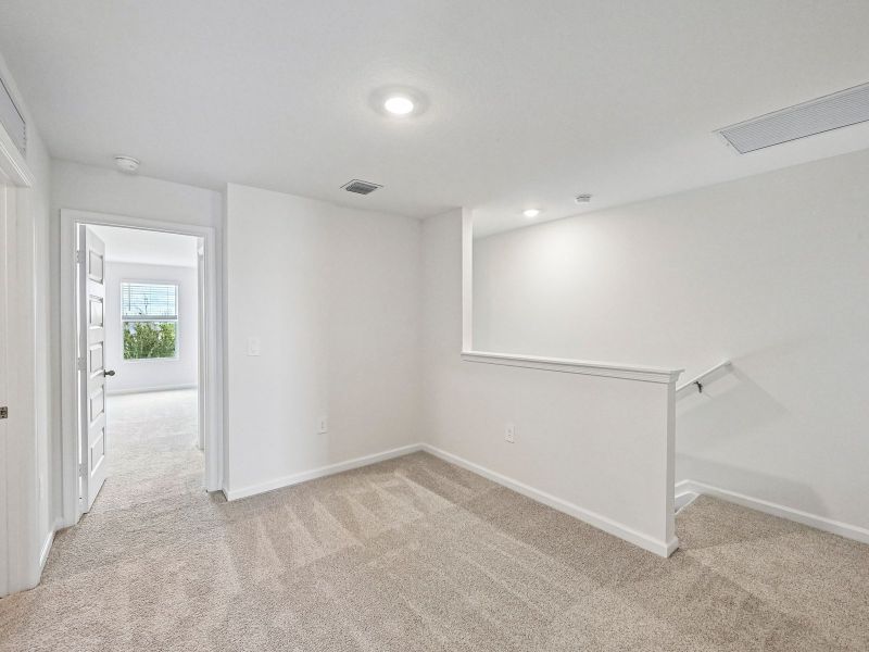Spacious, unfurnished interior of a new home in Meritage Homes at Central Park, Port St. Lucie (Image 14). Spacious, unfurnished interior of a new home in Meritage Homes at Central Park, Port St. Lucie (Image 14).