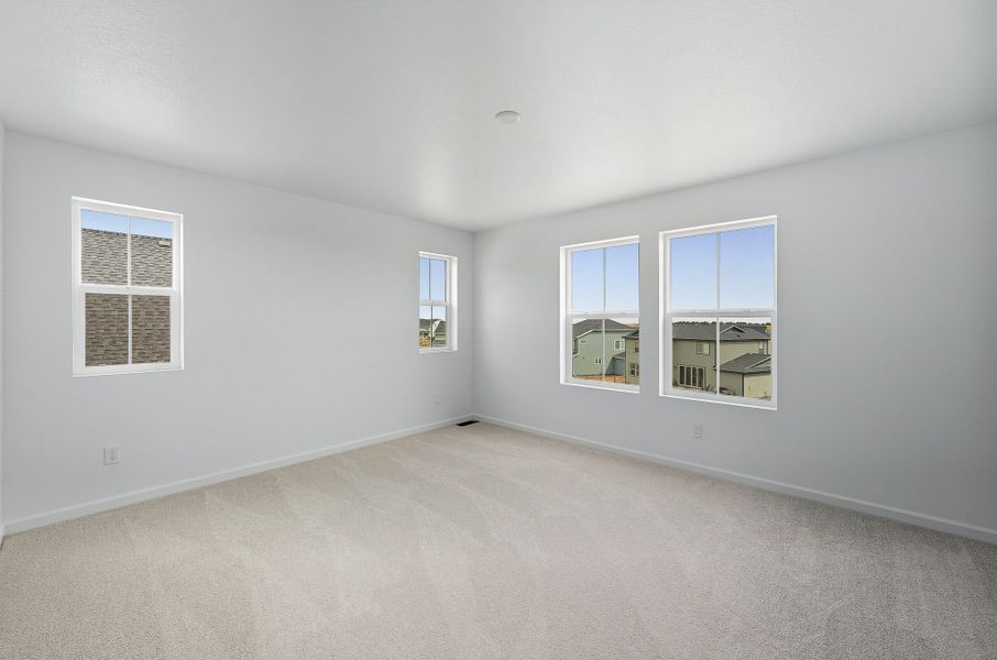 Spacious, unfurnished interior of a new home in The Town Collection at Independence, Elizabeth (Image 17).