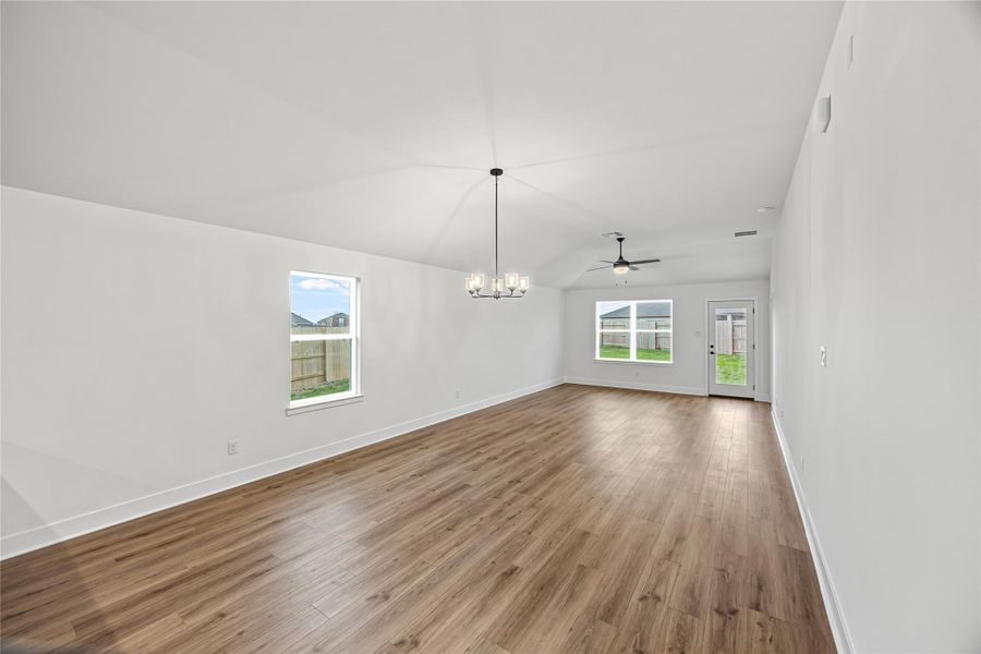 Spacious, unfurnished interior of a new home in River Ranch Trails, Dayton (Image 17). Spacious, unfurnished interior of a new home in River Ranch Trails, Dayton (Image 17).