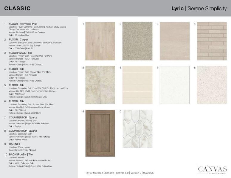 110 Northgate Boulevard design selections! This home is currently under construction and selections are subject to change.