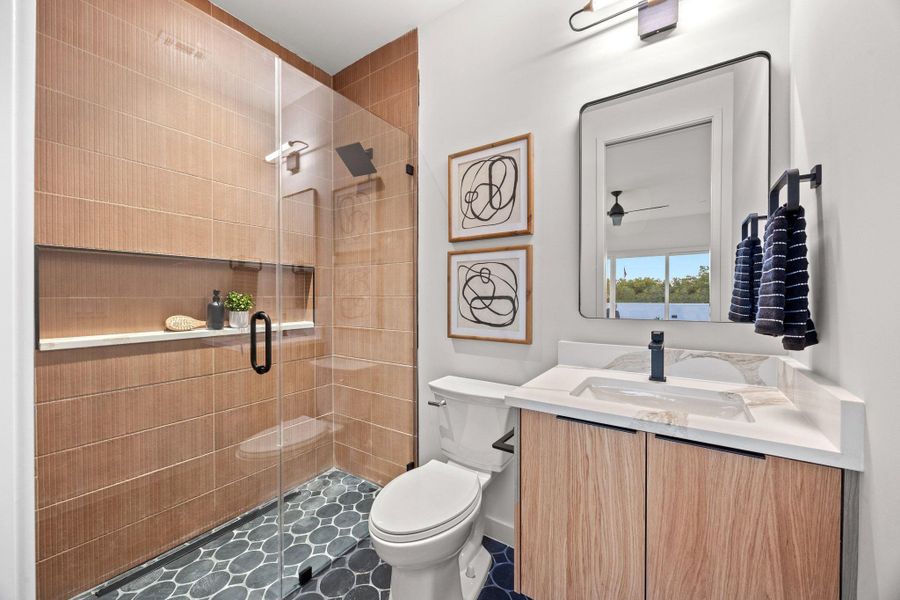 Furnished interior view inside a new home in , Austin (Image 11). Furnished interior view inside a new home in , Austin (Image 11).