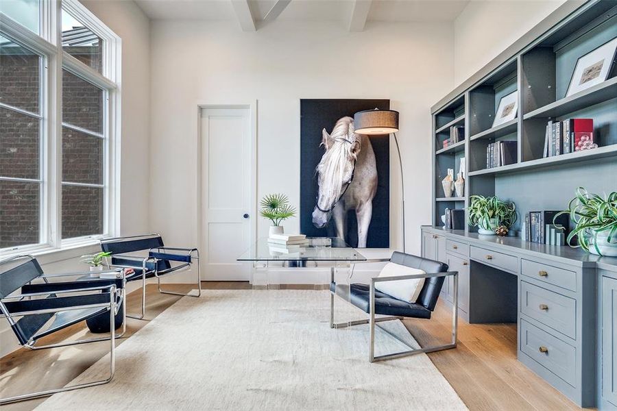 Furnished interior view inside a new home in , Aledo (Image 21).
