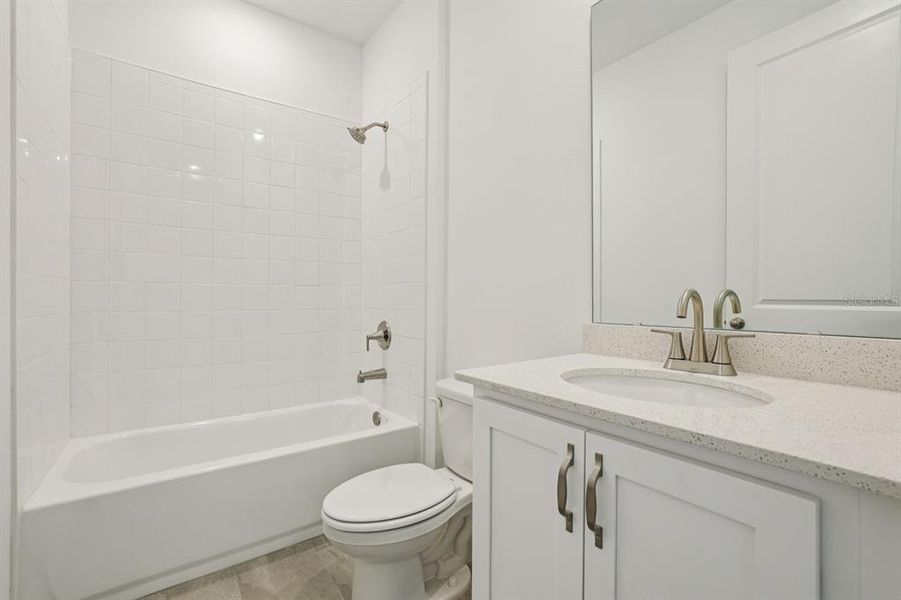 Furnished interior view inside a new home in Sunbrooke, St. Cloud (Image 8). Furnished interior view inside a new home in Sunbrooke, St. Cloud (Image 8).