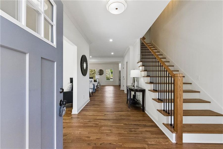 Furnished interior view inside a new home in , Decatur (Image 5).