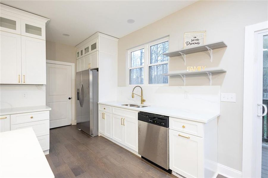 Furnished interior view inside a new home in , Douglasville (Image 10).