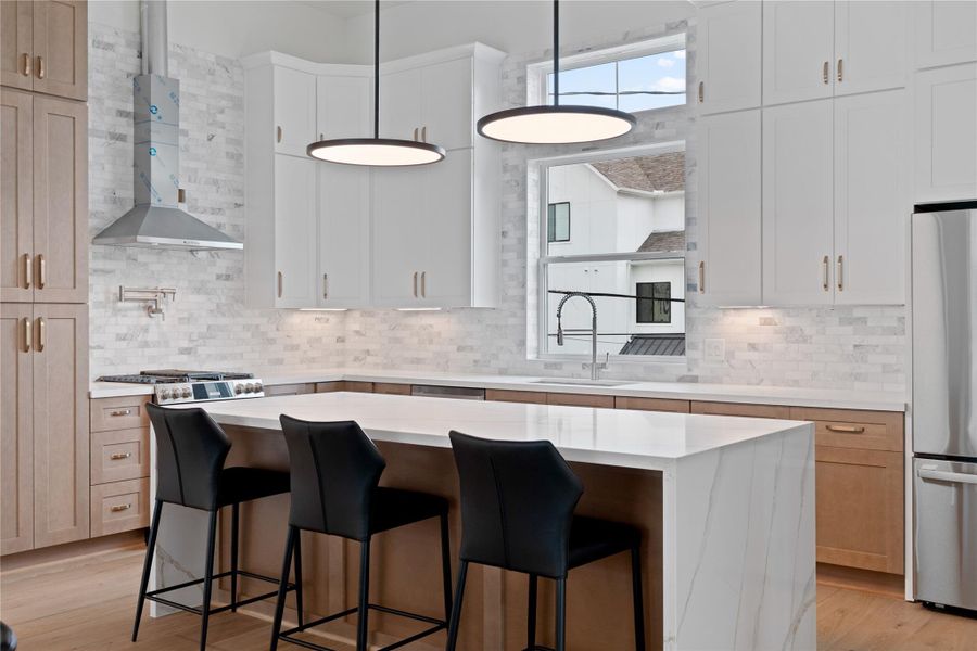 Furnished interior view inside a new home in , Houston (Image 24).