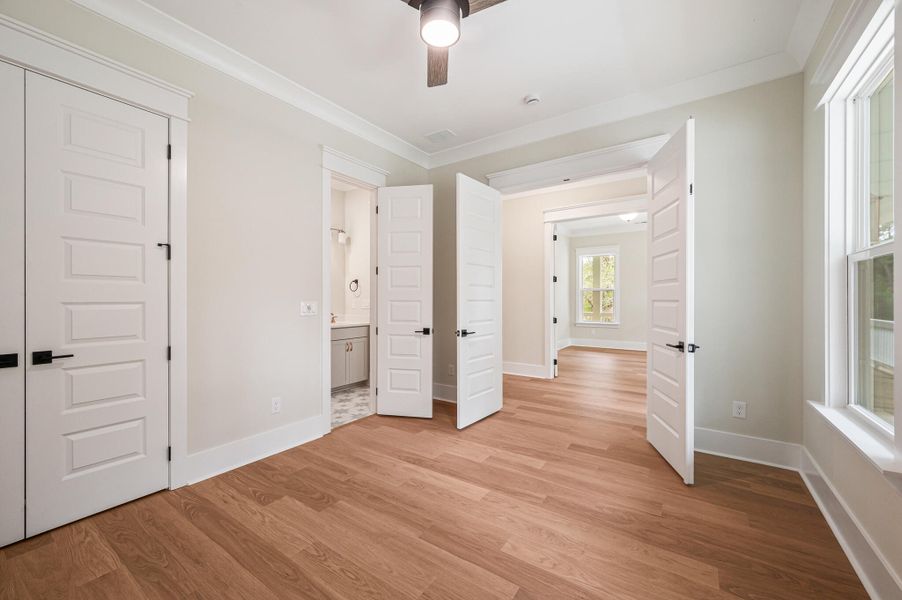 Spacious, unfurnished interior of a new home in Ferryboat Landing, Charleston (Image 18). Spacious, unfurnished interior of a new home in Ferryboat Landing, Charleston (Image 18).