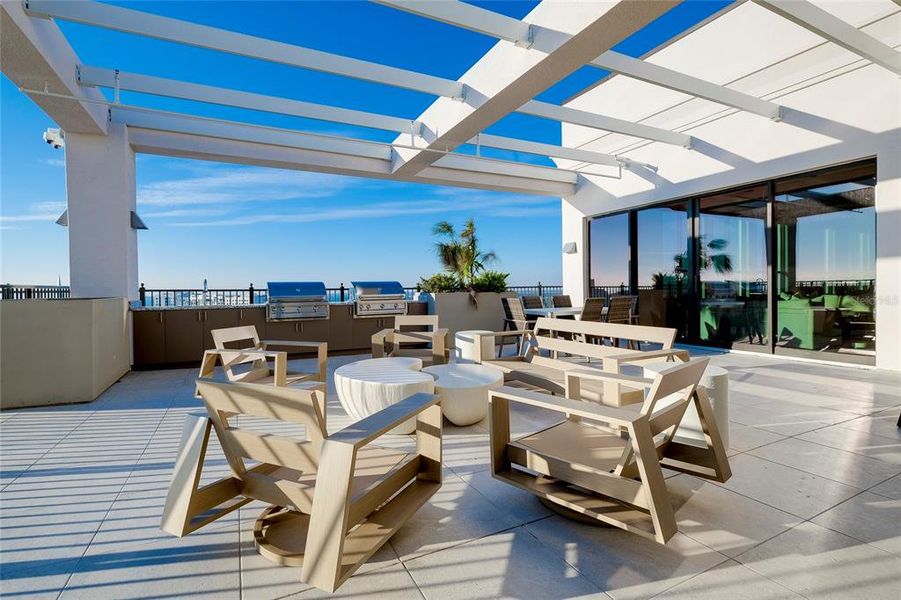 Furnished interior view inside a new home in , Sarasota (Image 10).