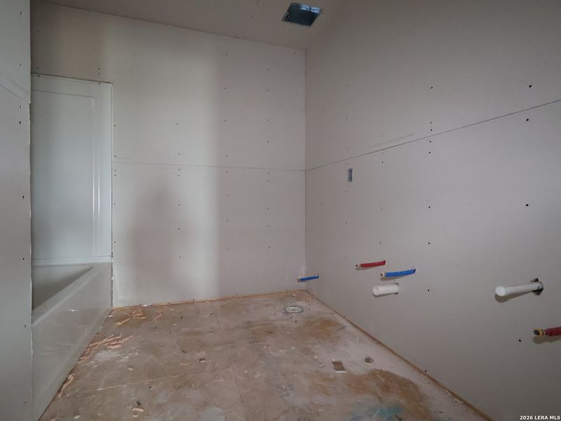 In-progress construction of a new home in Hickory Ridge, Elmendorf, TX (Image 21).