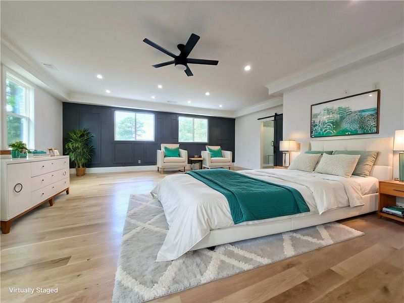 Furnished interior view inside a new home in , Atlanta (Image 8). Furnished interior view inside a new home in , Atlanta (Image 8).