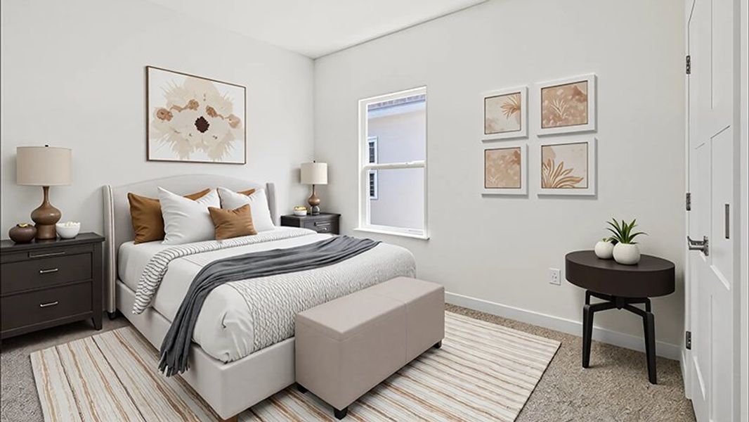 Representative furnished interior of a home built from the Hemingway by D.R. Horton in Sandal Key, Weeki Wachee (Image 10).