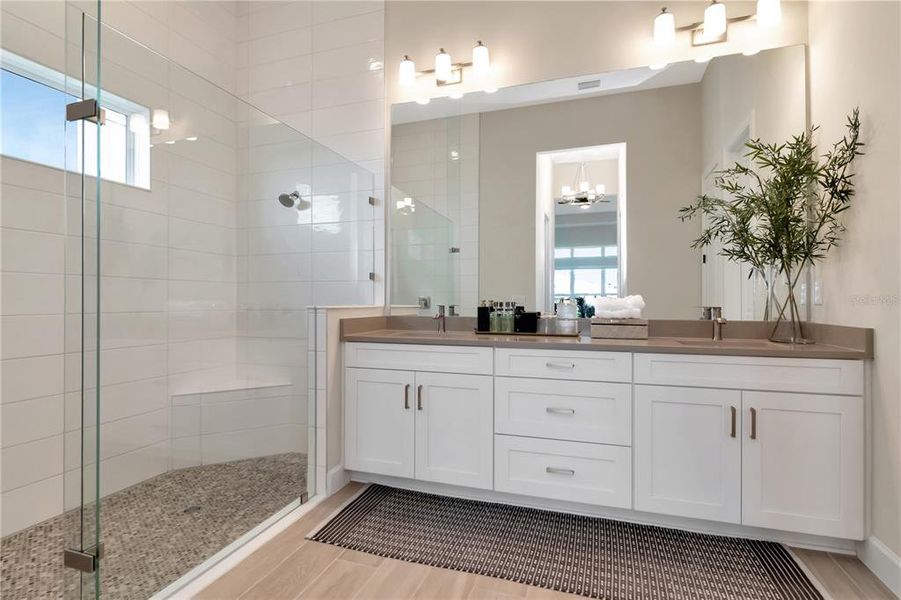 Furnished interior view inside a new home in , Wesley Chapel (Image 33).