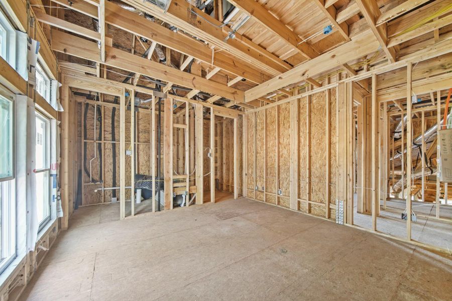 In-progress construction of a new home in , Houston, TX (Image 38).