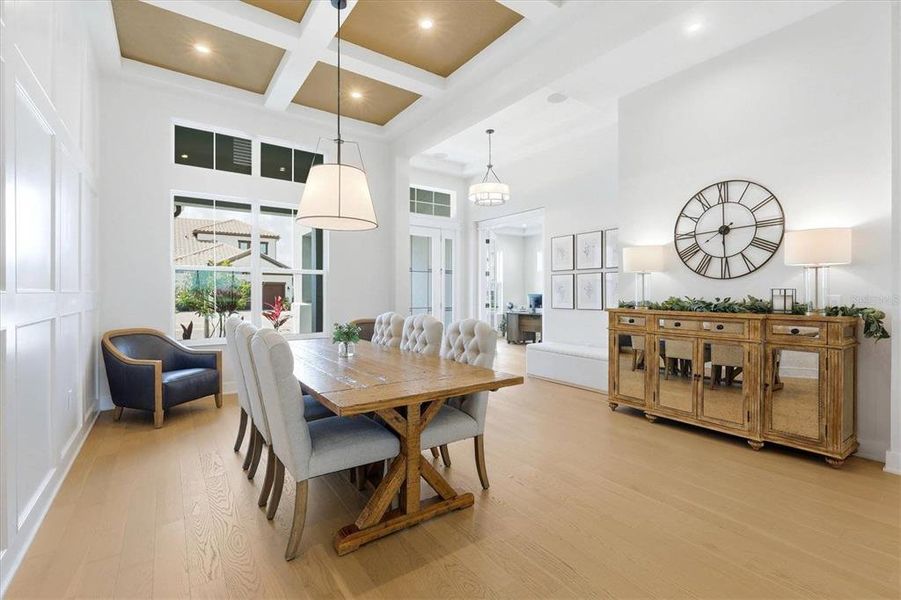 Furnished interior view inside a new home in , Sarasota (Image 10).