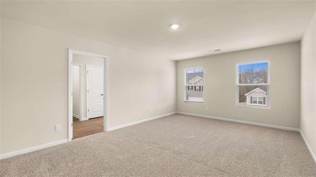 Spacious, unfurnished interior of a new home in The Preserve at Agricultural Village, Perry (Image 18).