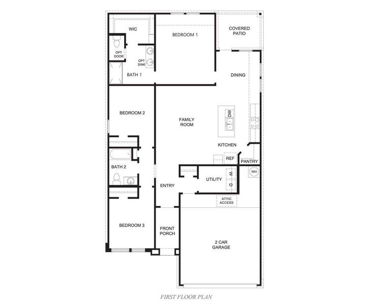 2D floor plan layout of this home in Wilkins Valley, Brenham, TX (Image 3). 2D floor plan layout of this home in Wilkins Valley, Brenham, TX (Image 3).