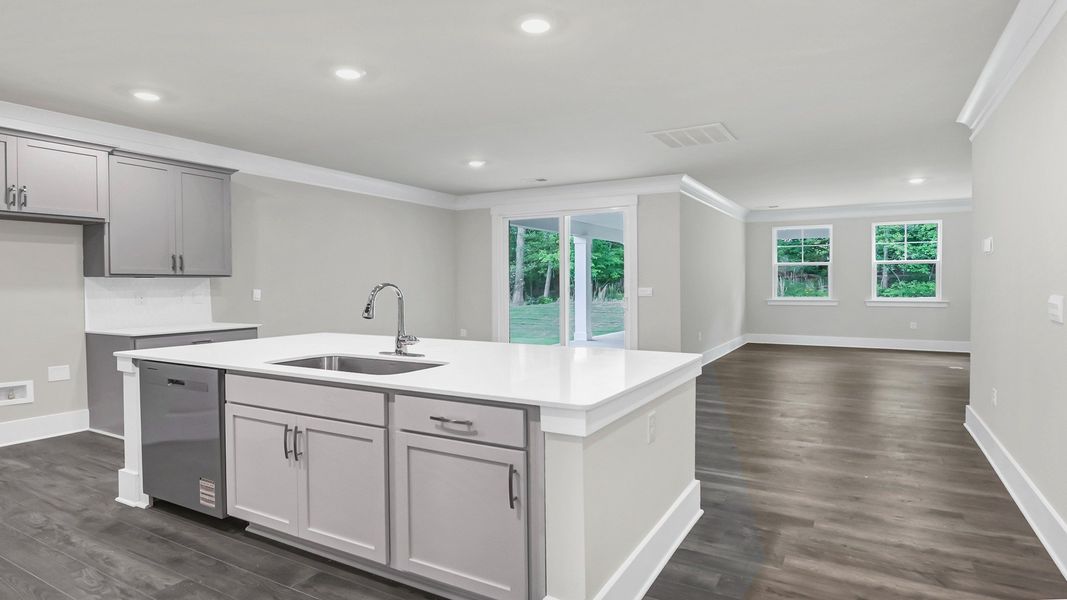 Furnished interior view inside a new home in Livingston Woods, Irmo (Image 3). Furnished interior view inside a new home in Livingston Woods, Irmo (Image 3).