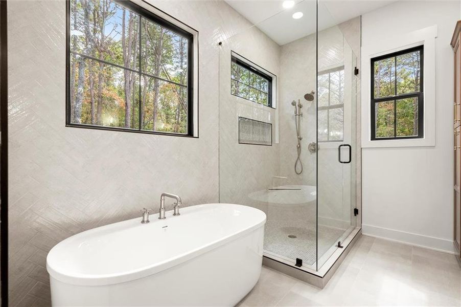 Furnished interior view inside a new home in , Ball Ground (Image 12).