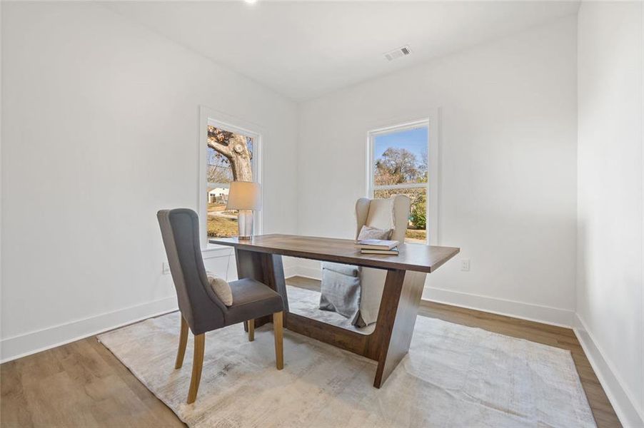 Furnished interior view inside a new home in , Atlanta (Image 18).