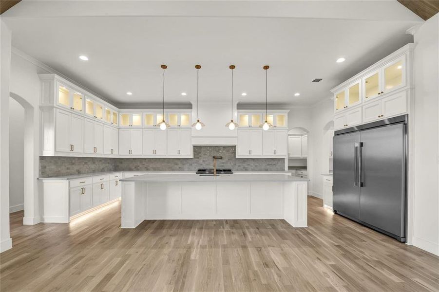 Furnished interior view inside a new home in , Aledo (Image 5).